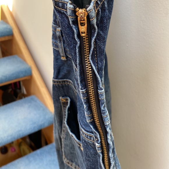 AG Adriano Goldschmied Mabel Denim Overalls Sz S - Picture 7 of 9